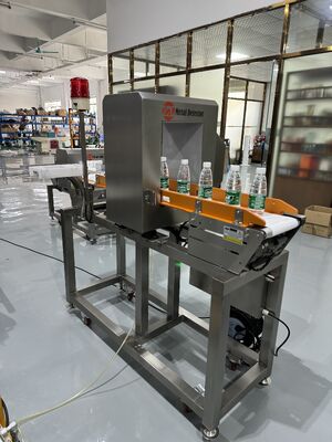 Bottles Belt Conveyor Metal Detector Machine for Water Bottling Mini Bottle Metal Detector