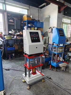 10Ton 25Ton 30Ton Manual Laboratory Hot Hydraulic Rubber Plastic Platen Vulcanizing Press Machine
