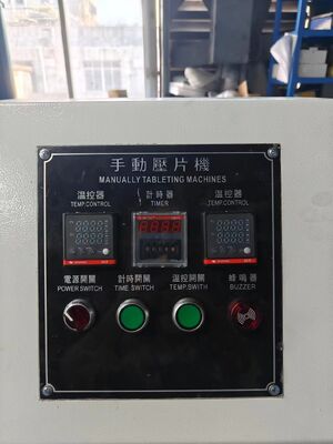 10Ton 25Ton 30Ton Manual Laboratory Hot Hydraulic Platen Vulcanizing Press for Rubber Plastic Sample Compression Molding