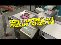 De gevoelige Detector van het de Productielijnmetaal van het Touch screenvoedsel voor Voedsel